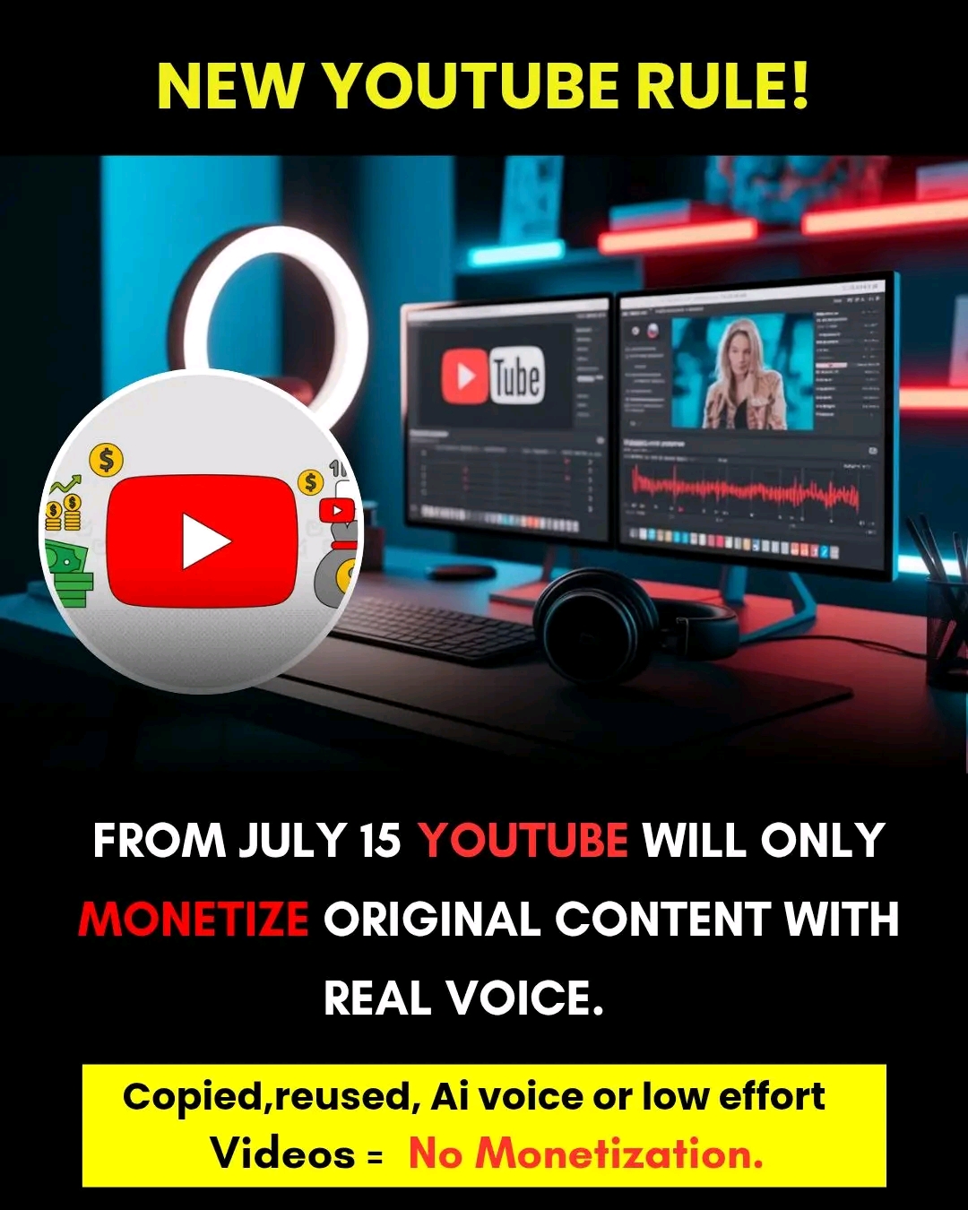 YouTube is changing how creators earn money.